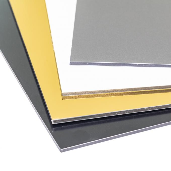 Hơn 100 kích cỡ và màu sắc UV có thể in lớp phủ Aludong Thương hiệu ACP Aluminium Composite Panel cho trang trí biển báo 3