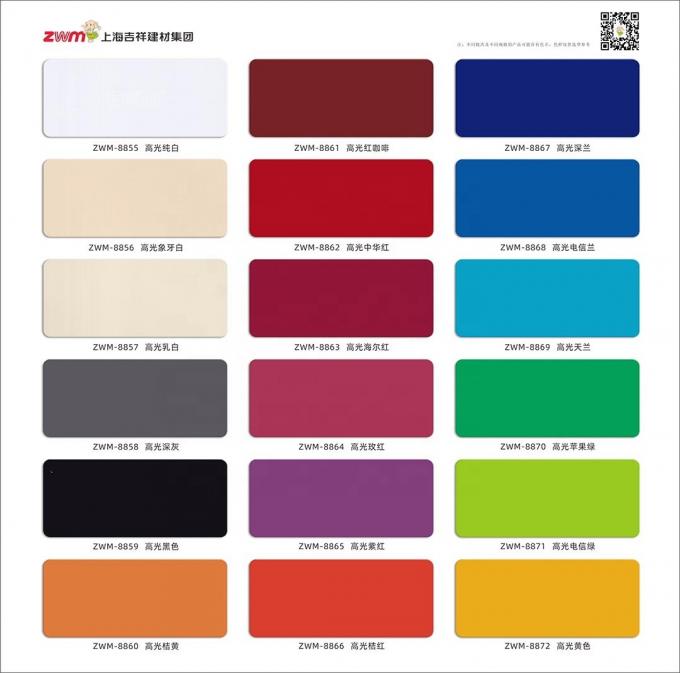 Hơn 100 kích cỡ và màu sắc UV có thể in lớp phủ Aludong Thương hiệu ACP Aluminium Composite Panel cho trang trí biển báo 4