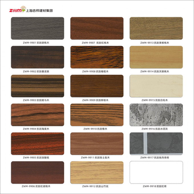 Hơn 100 kích cỡ và màu sắc UV có thể in lớp phủ Aludong Thương hiệu ACP Aluminium Composite Panel cho trang trí biển báo 9