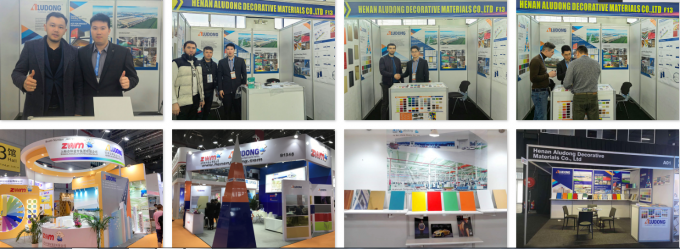 Hơn 100 kích cỡ và màu sắc UV có thể in lớp phủ Aludong Thương hiệu ACP Aluminium Composite Panel cho trang trí biển báo 17