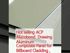 bán nóng ACP Alucobond vẽ nhôm Composite Panel cho Billboard Lớp lót, bức tường rèm, cửa sổ và trang trí nội thất, nhà ở trong nhà