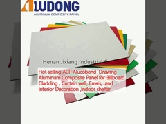 bán nóng ACP Alucobond vẽ nhôm Composite Panel cho Billboard Lớp lót, bức tường rèm, cửa sổ và trang trí nội thất, nhà ở trong nhà