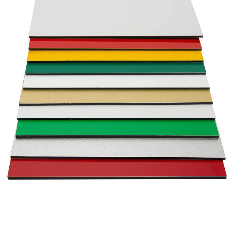 Panel Composite Aluminium ACP Alucbond For Billboard Cladding Curtain Wall Eaves Trang trí nội thất