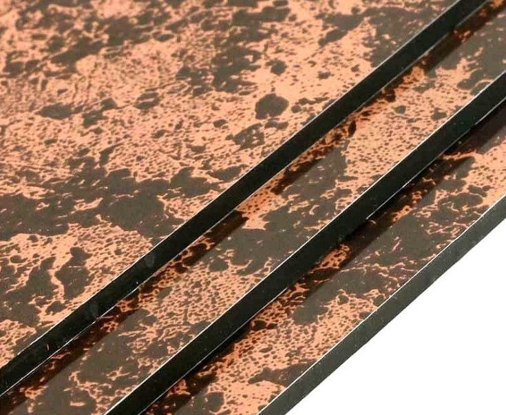 Trong kho 1220 * 2440mm Marble Aluminium Panel PVDF phủ, cách nhiệt & chống tia UV cho tường rèm chứng nhận CE