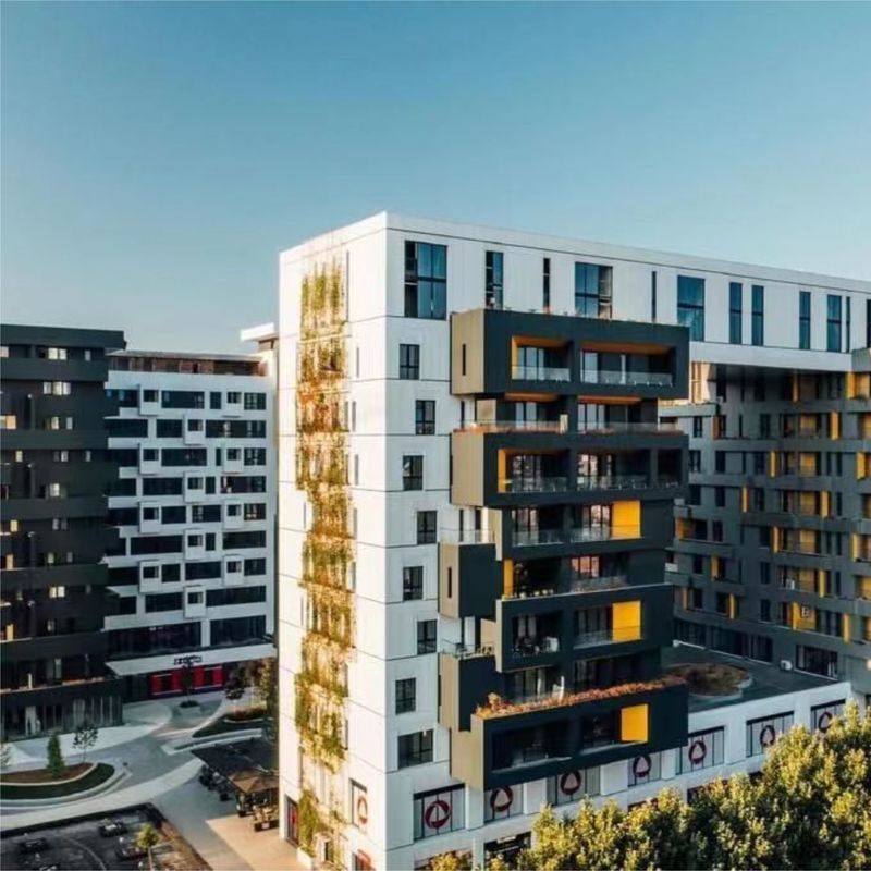 Alucobond Standard A2 Fireproof Aluminium Composite Panel ACM 4mm, trọng lượng nhẹ cho tường rèm