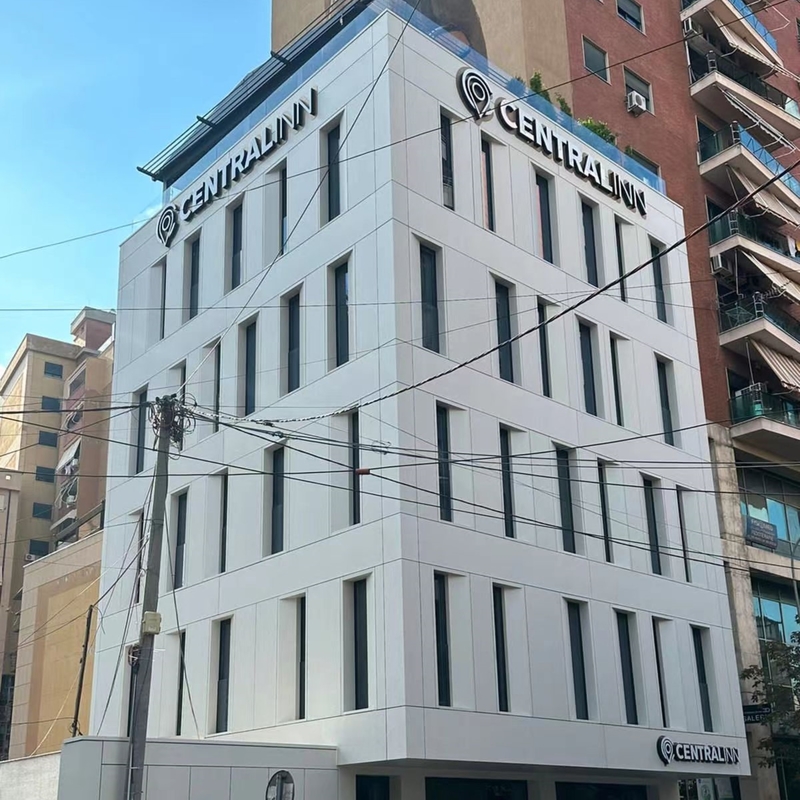 PVDF Acm/Acp Plastic PE Aluminium Composite Panel với lõi polyester 1240mm