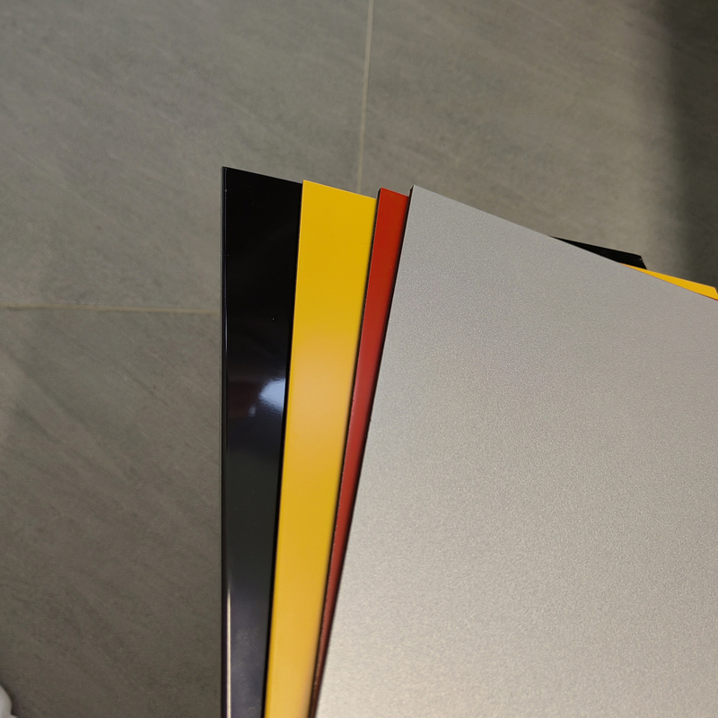 Alucobond PVDF Aluminium Composite Panel với lõi không thể phá vỡ và bề mặt bóng