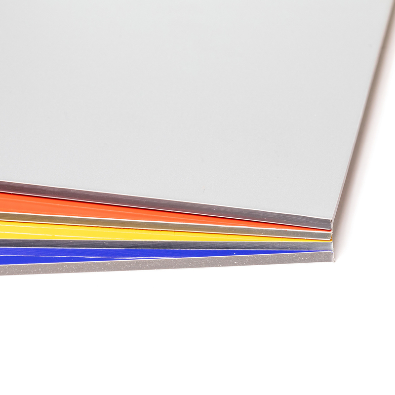 4 * 0.3mm PVDF phủ nhôm Composite Panel ACP cho vật liệu xây dựng và trang trí ngoài trời