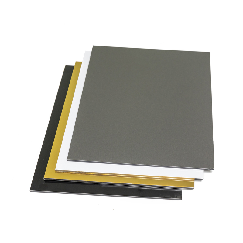 4 * 0.3mm PVDF phủ nhôm Composite Panel ACP cho vật liệu xây dựng và trang trí ngoài trời