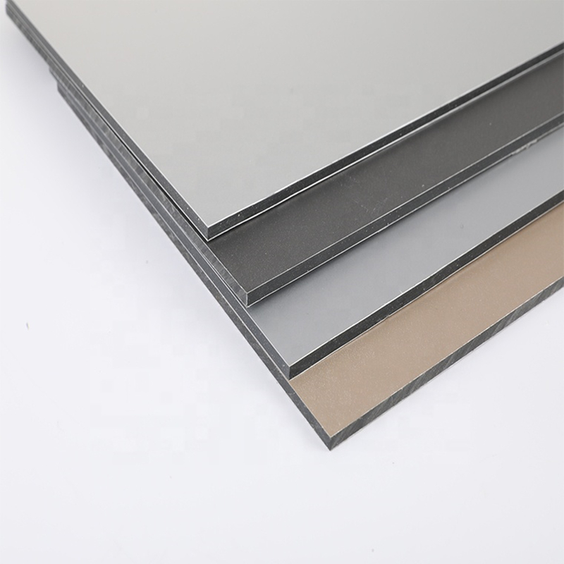 4 * 0.3mm PVDF phủ nhôm Composite Panel ACP cho vật liệu xây dựng và trang trí ngoài trời