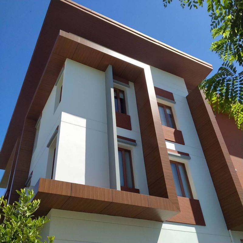 Alucobond Standard A2 Fireproof Aluminium Composite Panel ACM 4mm, trọng lượng nhẹ cho tường rèm