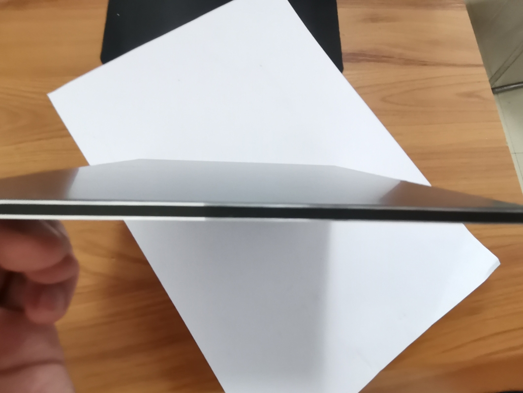 Bảng tổng hợp nhôm lõi PE không thể phá vỡ 3mm màu trắng sáng bóng ACM ACP cho vật liệu xây dựng