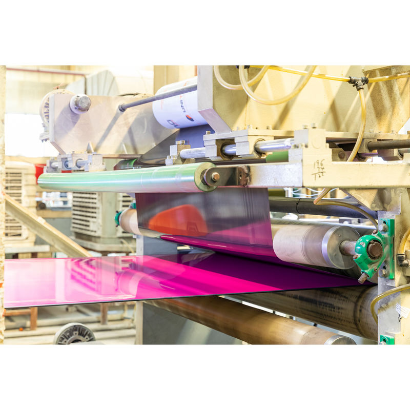 Tấm ốp nhôm composite PVDF chống cháy cấp B1 dùng để trang trí tường ngoài