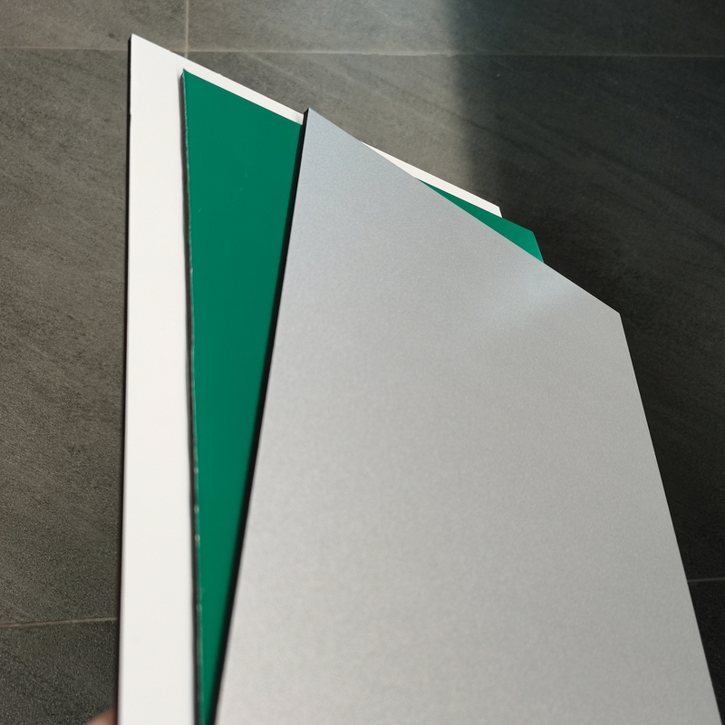 3mm 4mm Aluminium Composite Panel ACP Acm Bảng tường bên trong cho vật liệu xây dựng