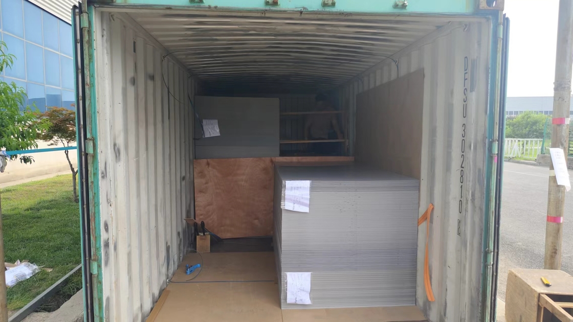 Mills Finish Aluminium Composite Panel For Exterior / Interior Building Decoration Đèn và linh hoạt