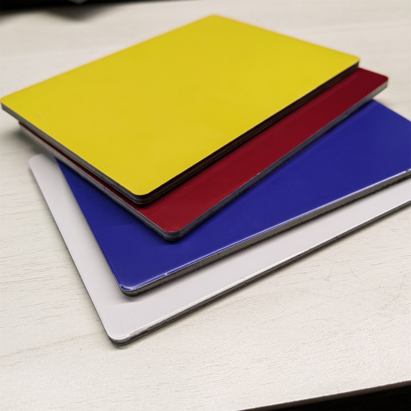 4 * 8 Aluminium Composite Panel ACP 3mm Acm Đối với vật liệu xây dựng
