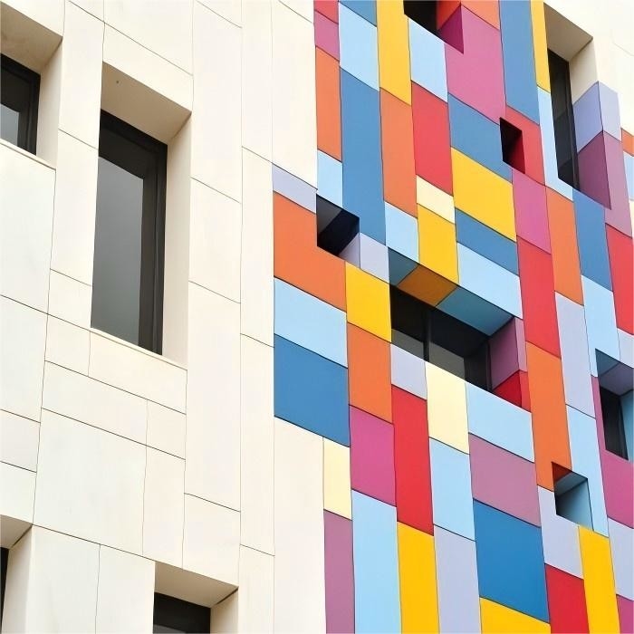 Bảng tổng hợp nhôm có kết cấu Alucobond vẽ cho trang trí nội thất