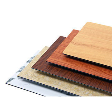 Bao bì an toàn Bảng tổng hợp nhôm gỗ 4mm, lớp phủ PVDF, cách điện âm thanh cho tấm tường sân bay Alucobond Grade