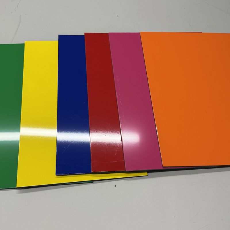 Giao hàng nhanh chóng 1220 * 24400mm Aluminium Composite Panel PE PDVF Lớp phủ, Mô hình đá cẩm thạch, cho Mall Hall Hotel trang trí tùy chỉnh