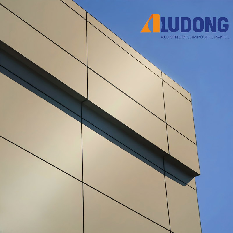 A2 tấm nhôm tổng hợp chống cháy 4mm, lớp phủ PVDF, không dễ cháy cho bức tường rèm lớp Alucobond