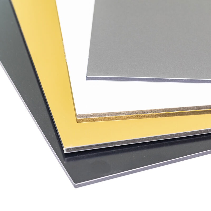ISO 9001 Nhà máy 4mm ACP Bảng PVDF phủ kinh tế & bền cho tòa nhà mặt tiền vận chuyển nhanh
