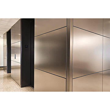 OEM Custom Anodized ACP 3mm, PVDF Coating, chống trầy xước cho Subway Hall Hôtel trang trí