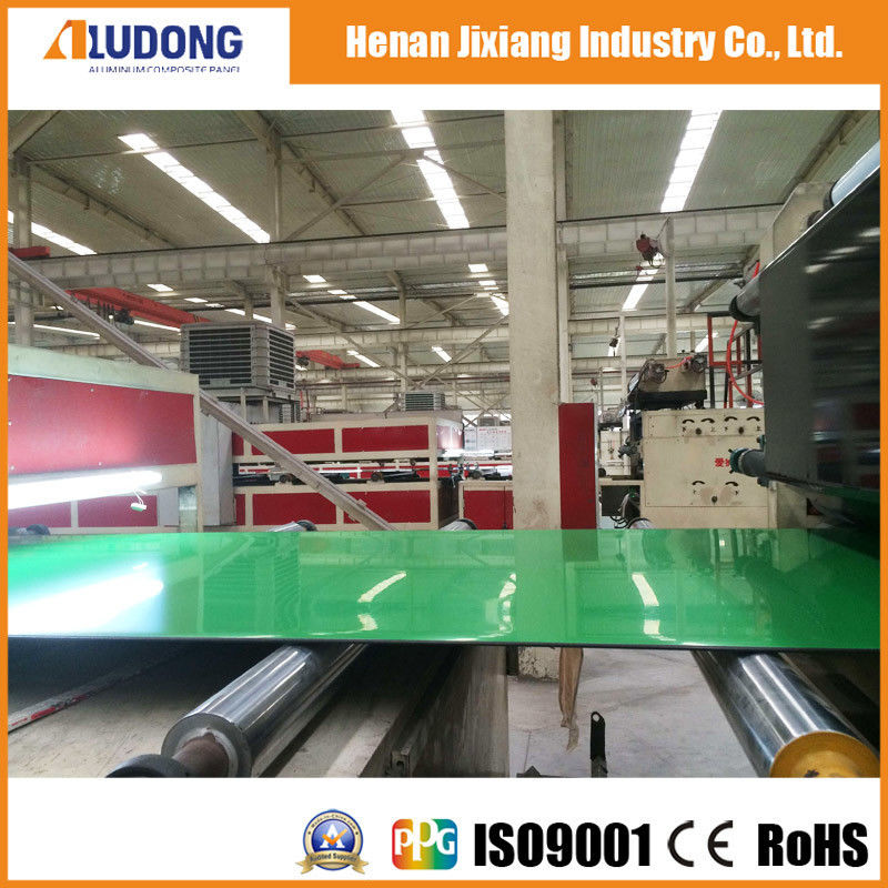 Giá nhà máy Thượng Hải Jixiang ISO 9001 Nhà máy Acp Bảng nhôm tổng hợp cho bề ngoài lớp phủ nội thất tường trần