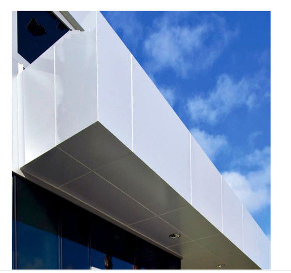 Brushed Silver AA5005 1000mm PVDF Aluminum Composite Panel
