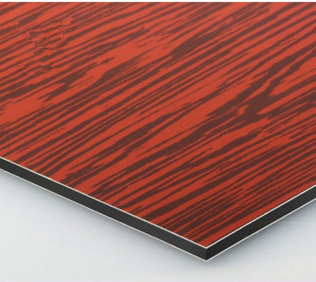 Oem Protective Film Aluminium Composite Panel với bề mặt hoàn thiện và nền trang trí