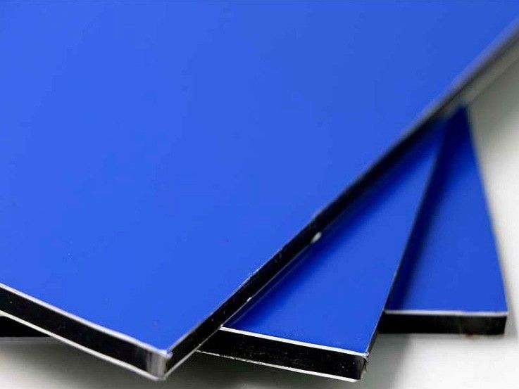 ISO 9001 Nhà máy 4mm ACP Bảng PVDF phủ kinh tế & bền cho tòa nhà mặt tiền vận chuyển nhanh