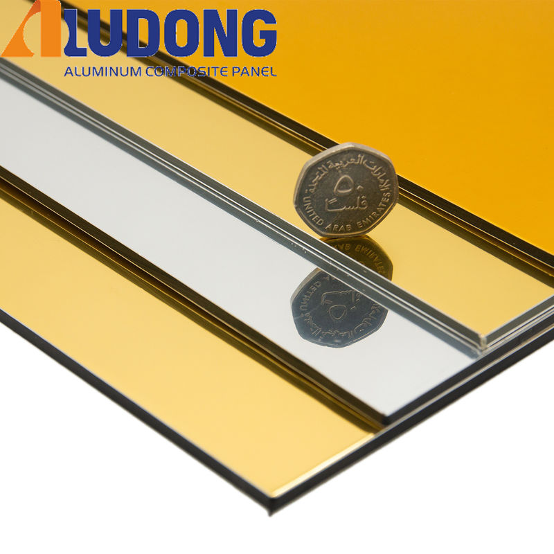 Phân đồ tổng hợp nhôm gương cho đồ trang trí kiến trúc Đèn nhẹ Độ cứng cao Chống khí hậu