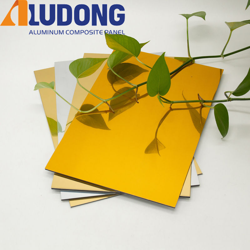 Phân đồ tổng hợp nhôm gương cho đồ trang trí kiến trúc Đèn nhẹ Độ cứng cao Chống khí hậu