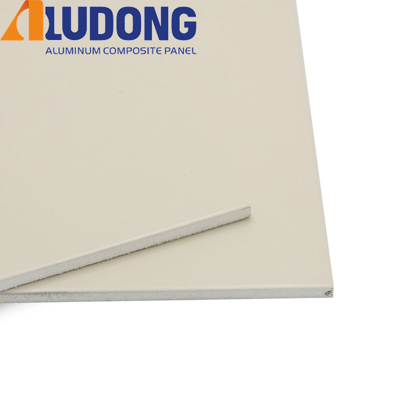 CE/SGS Chứng nhận B1 Chống cháy ACP 3mm, Lớp phủ Nano, Trọng lượng nhẹ cho Mặt tiền tòa nhà cao tầng