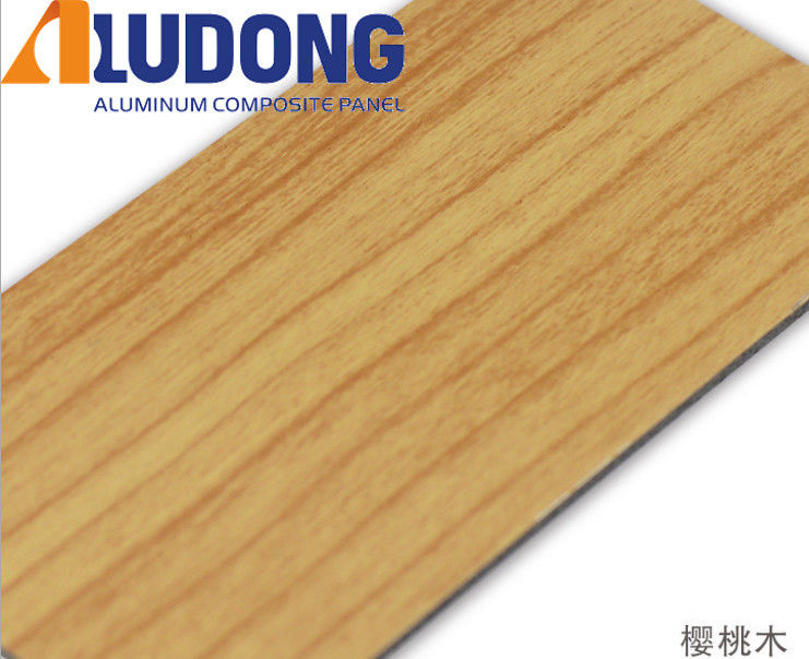 Nhà sản xuất trực tiếp 5mm gỗ hạt ACP PVDF lớp phủ, chống tia UV & chống cháy cho bức tường rèm 24/7 Hỗ trợ kỹ thuật