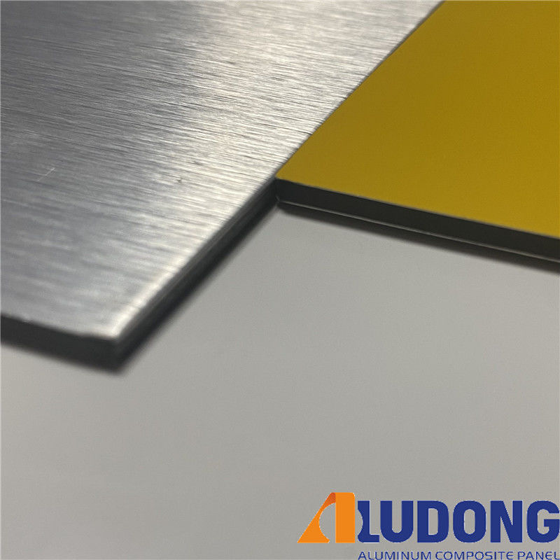 Giá xuất xưởng Tấm nhôm chải ACP/ ACM 4x8 Ft, Phủ Nano, Lắp đặt dễ dàng cho Vách ngăn