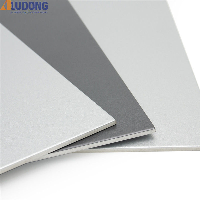 A2 tấm nhôm tổng hợp chống cháy 4mm, lớp phủ PVDF, không dễ cháy cho bức tường rèm lớp Alucobond