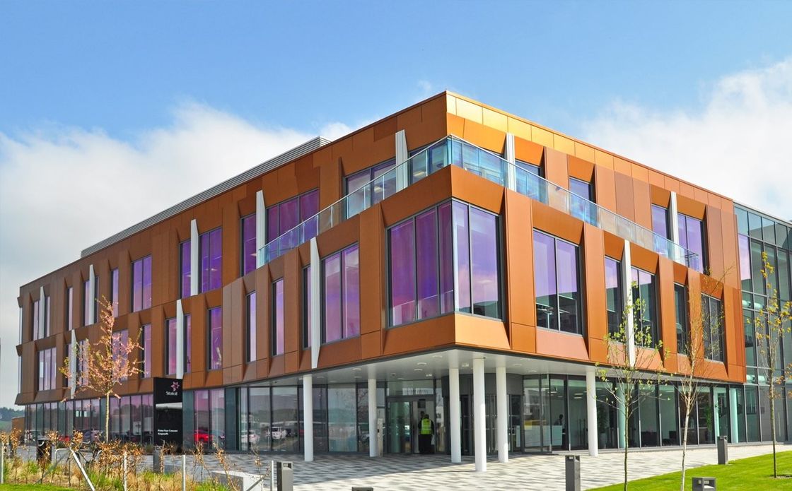 Chất chống cháy FR B1 A2 ACP Sản xuất Alucobond Drawing Aluminium Composite Panel cho lớp phủ, tường rèm, cửa sổ và trang trí nội thất