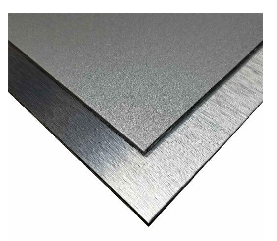 Bán nóng ACM / ACP Anodized Brushed Aluminium Composite Panel 4mm, PVDF Coating, chống trầy xước cho cabin thang máy