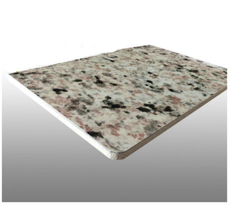 4mm PVDF Aluminium Composite Panel High Gloss Marble Grain Finish Alucobond Panel cho khách sạn sang trọng