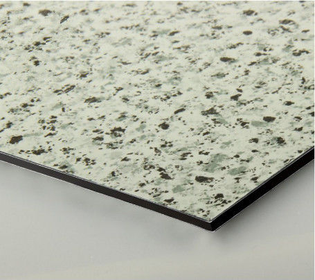 4mm PVDF Aluminium Composite Panel High Gloss Marble Grain Finish Alucobond Panel cho khách sạn sang trọng