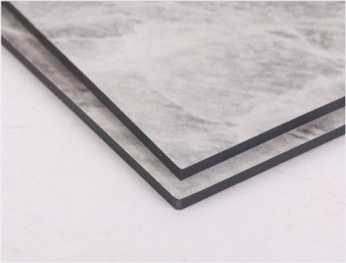 Bao bì an toàn 3mm hạt đá cẩm thạch ACM / ACP PE PVDF phủ, dễ làm sạch & chống trầy xước cho bếp Backsplash trong kho