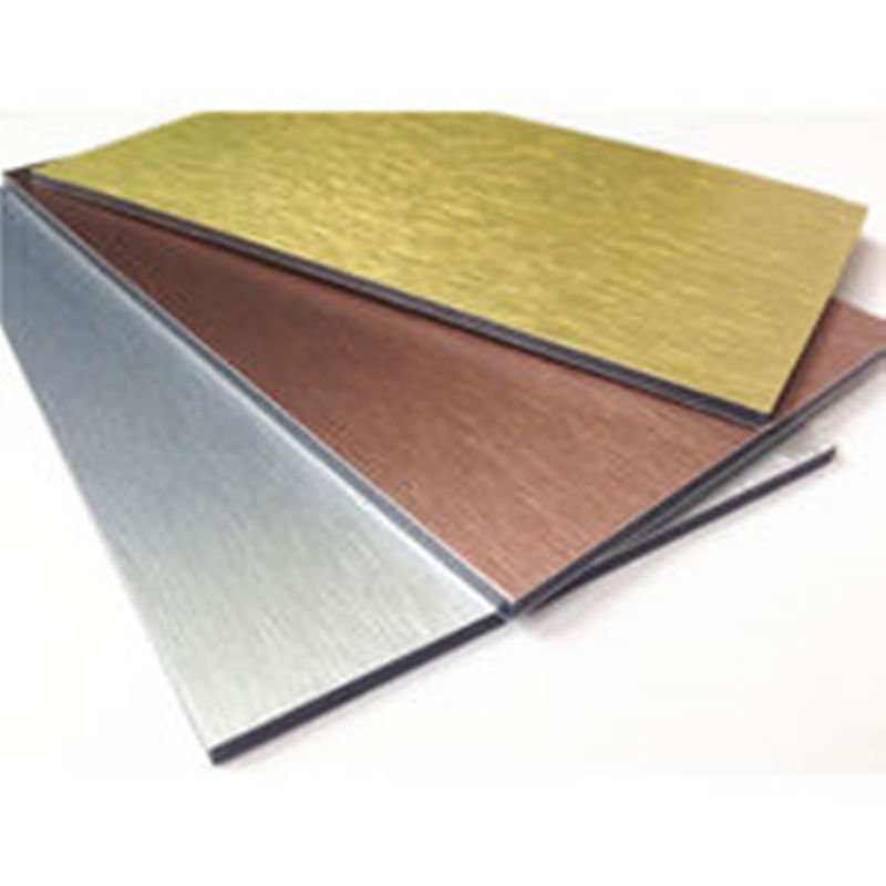 Quảng cáo Fascia 1250mm 1500mm PVDF ACP Alucobond Drawing Aluminium Composite Panel For Curtain Wall Eaves Indoor Shelter