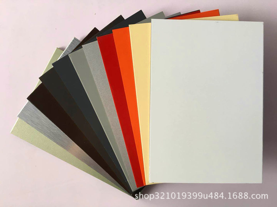 Quảng cáo Fascia 1250mm 1500mm PVDF ACP Alucobond Drawing Aluminium Composite Panel For Curtain Wall Eaves Indoor Shelter