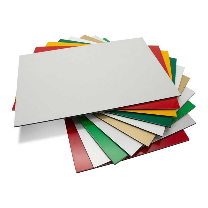 Quảng cáo PE lõi 0.3mm ACP Alucobond vẽ nhôm bảng kết hợp cho màn tường rèm cửa trong nhà