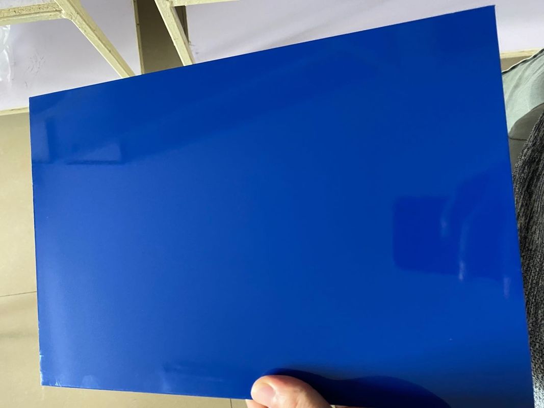 Kháng tia cực tím Aluminium Core Composite Panel Brushed Silver Color