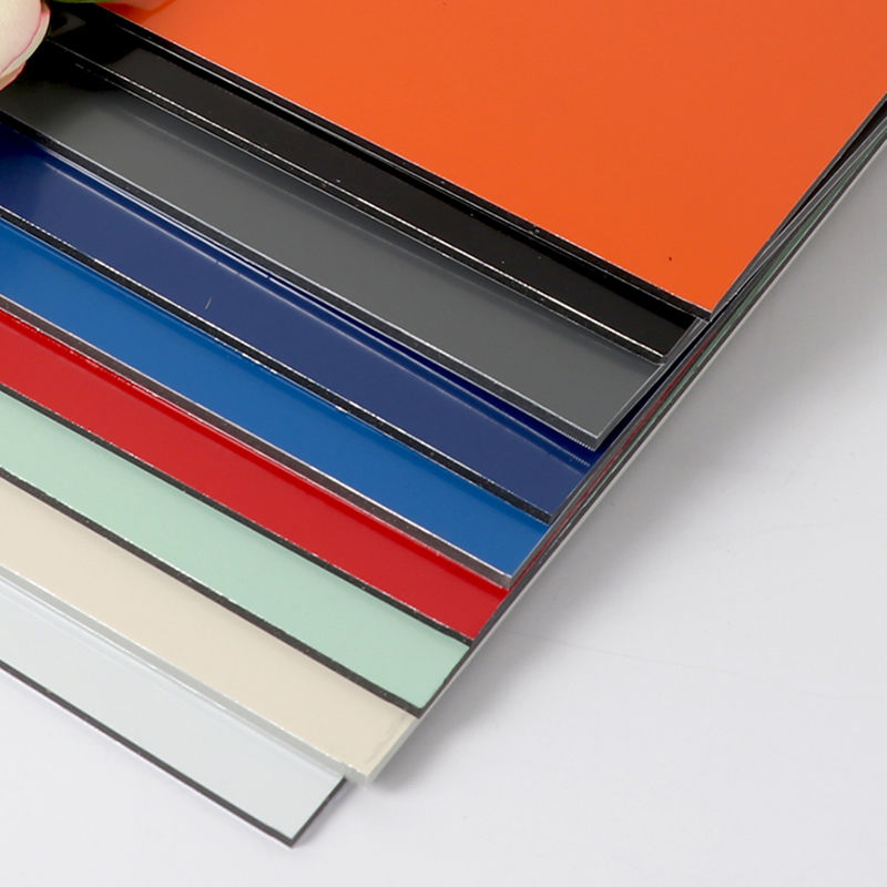 Quảng cáo PE lõi 0.3mm ACP Alucobond vẽ nhôm bảng kết hợp cho màn tường rèm cửa trong nhà