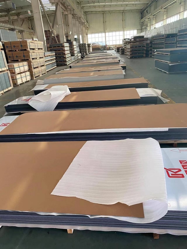 3mm PVDF tráng ACP bóng cao màu kim loại gỗ Granite