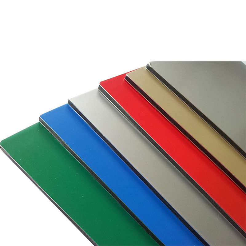 25um-30um PVDF lớp phủ tấm nhôm tổng hợp cho mặt tiền tòa nhà hiện đại và thanh lịch