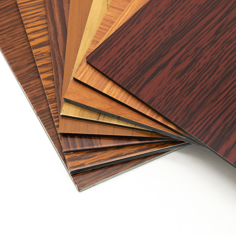 Sức mạnh xẻ hơn 7N/mm PVDF Aluminium Composite Panel Fireproof Grade B1/A2