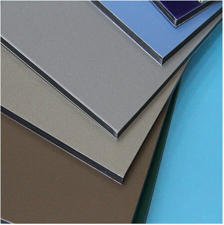 Sức mạnh xẻ hơn 7N/mm PVDF Aluminium Composite Panel Fireproof Grade B1/A2